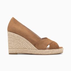 Vanessa Wu Sandales A Talon, Compensees | Sandales Compensees Peep-Toe Leonie Noisette