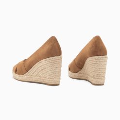 Vanessa Wu Sandales A Talon, Compensees | Sandales Compensees Peep-Toe Leonie Noisette