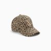 Vanessa Wu Chapeaux | Casquette Clem Leopard A Monogramme Brode