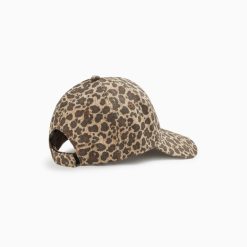 Vanessa Wu Chapeaux | Casquette Clem Leopard A Monogramme Brode