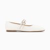 Vanessa Wu Mocassins, Derbies, Ballerines | Ballerines Luce Blanches A Doubles Brides