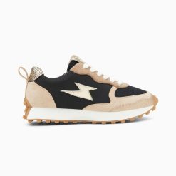 Vanessa Wu Sneakers | Baskets Eclair Kezia Noires A Semelle Running