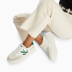 Vanessa Wu Sneakers | Baskets Monogramme Valentine Vertes