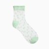 Vanessa Wu Chaussettes | Chaussettes A Pois Vertes Prescription Lab X Vanessa Wu