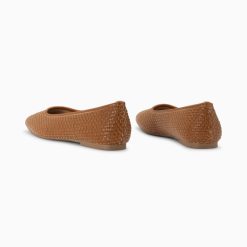 Vanessa Wu Mocassins, Derbies, Ballerines | Ballerines Provence Tressees Camel