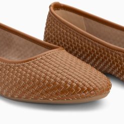 Vanessa Wu Mocassins, Derbies, Ballerines | Ballerines Provence Tressees Camel