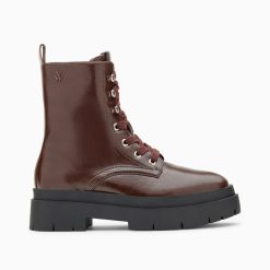 Vanessa Wu Bottines | Bottines Rangers Madison Marron A Plateforme Crantee