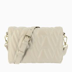 Vanessa Wu Sacs | Sac Matelasse Noelie Monogrammes Beige