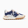 Vanessa Wu Sneakers | Baskets Monogramme Caterina Bleu A Semelle Running