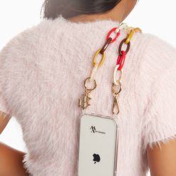 Vanessa Wu Accessoires Pour Telephone | Chaine De Telephone Martica Multicolore