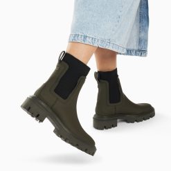 Vanessa Wu Bottines | Bottines De Pluie Coline Kaki